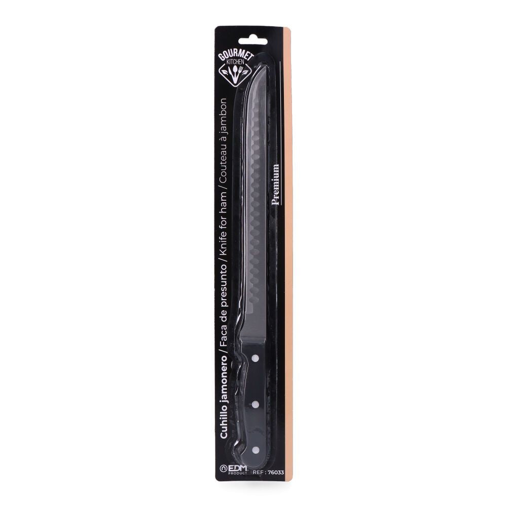 Cuchillo jamonero con mango en abs 38 cm
