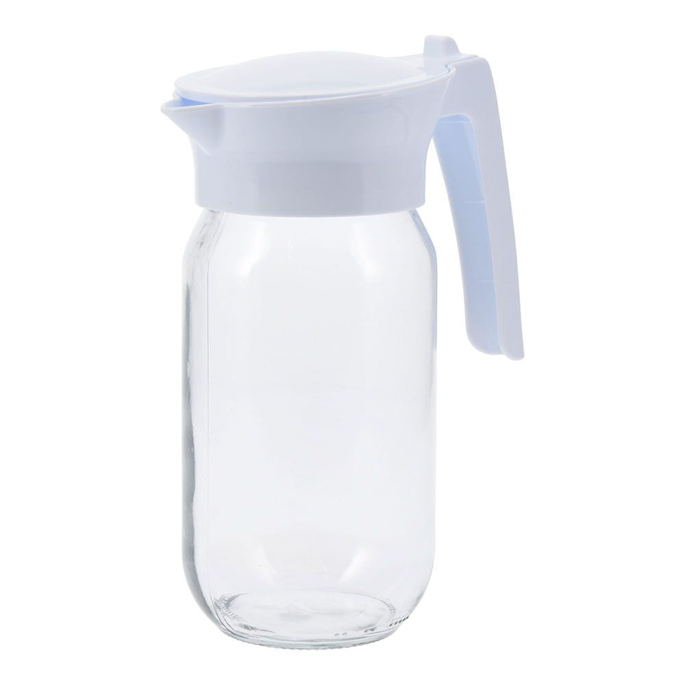 Jarra de cristal con tapa 1 l