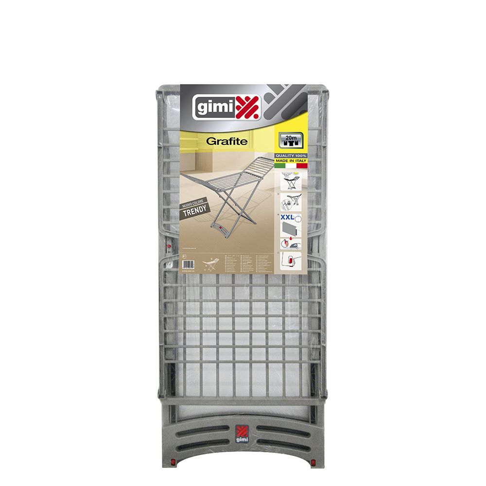 Tendedero grafite gris, tendido 20 m