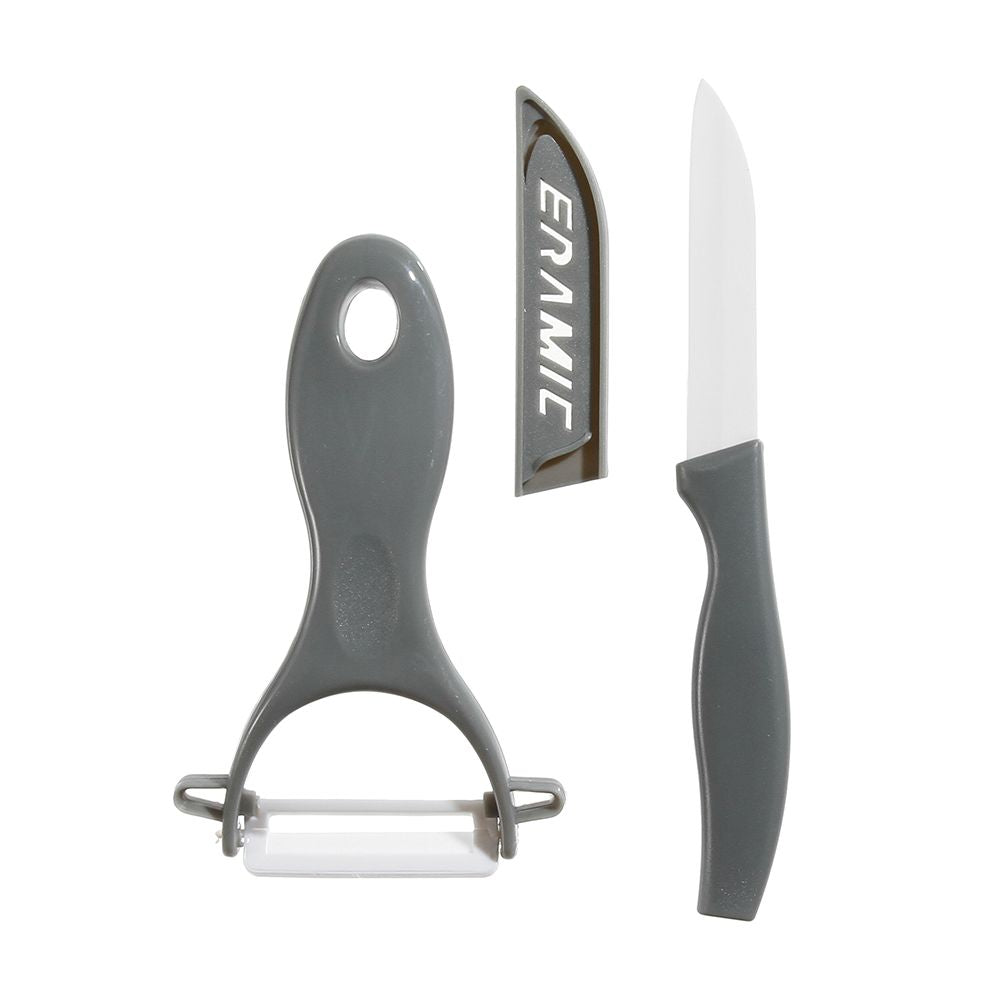 Pelador + cuchillo cerámico