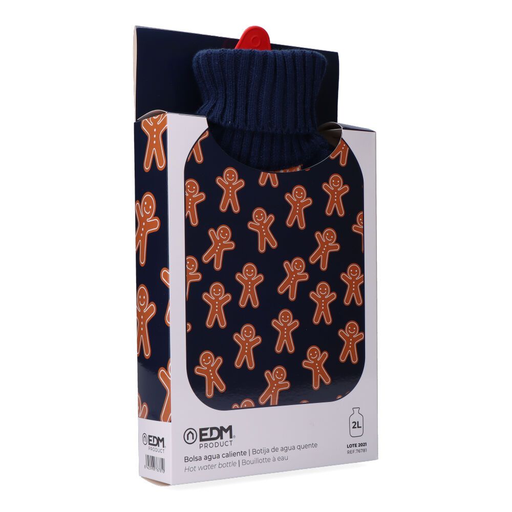 Bolsa de agua caliente 2 l modelo gingerbread man