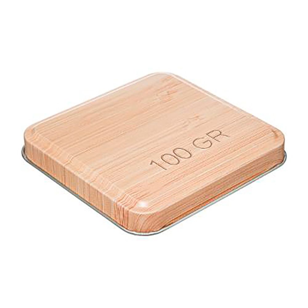 Caja metálica modelo scandi nature para té 100 g