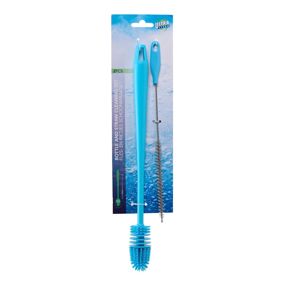 Cepillo limpia botellas colores surtidos, 2 piezas