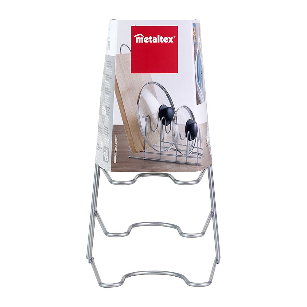Soporte lido para platos, tapaderas y tablas de corte 29 x 50 x 17 cm