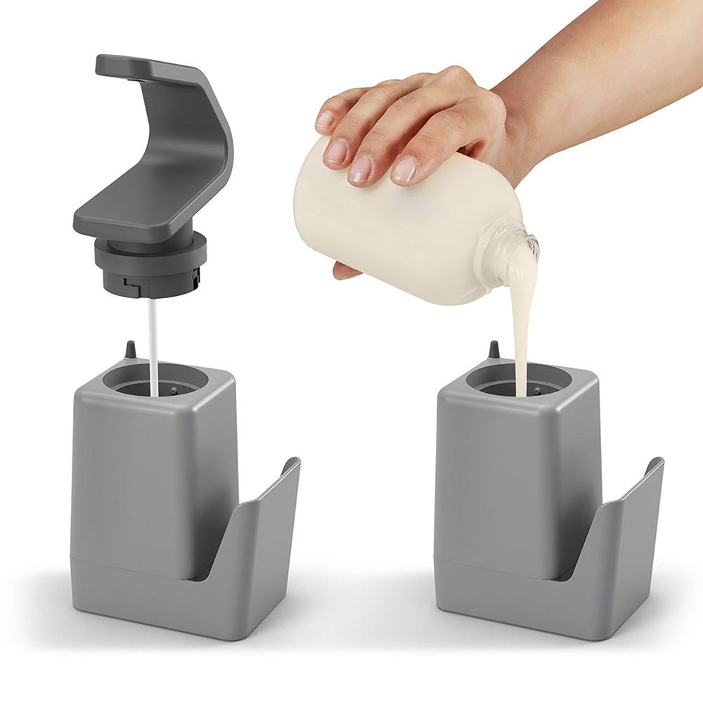 Dispensador soap-tex con estropajero 11 x 8 x 22 cm