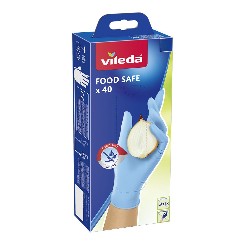 Guantes food safe 40 uds m/l