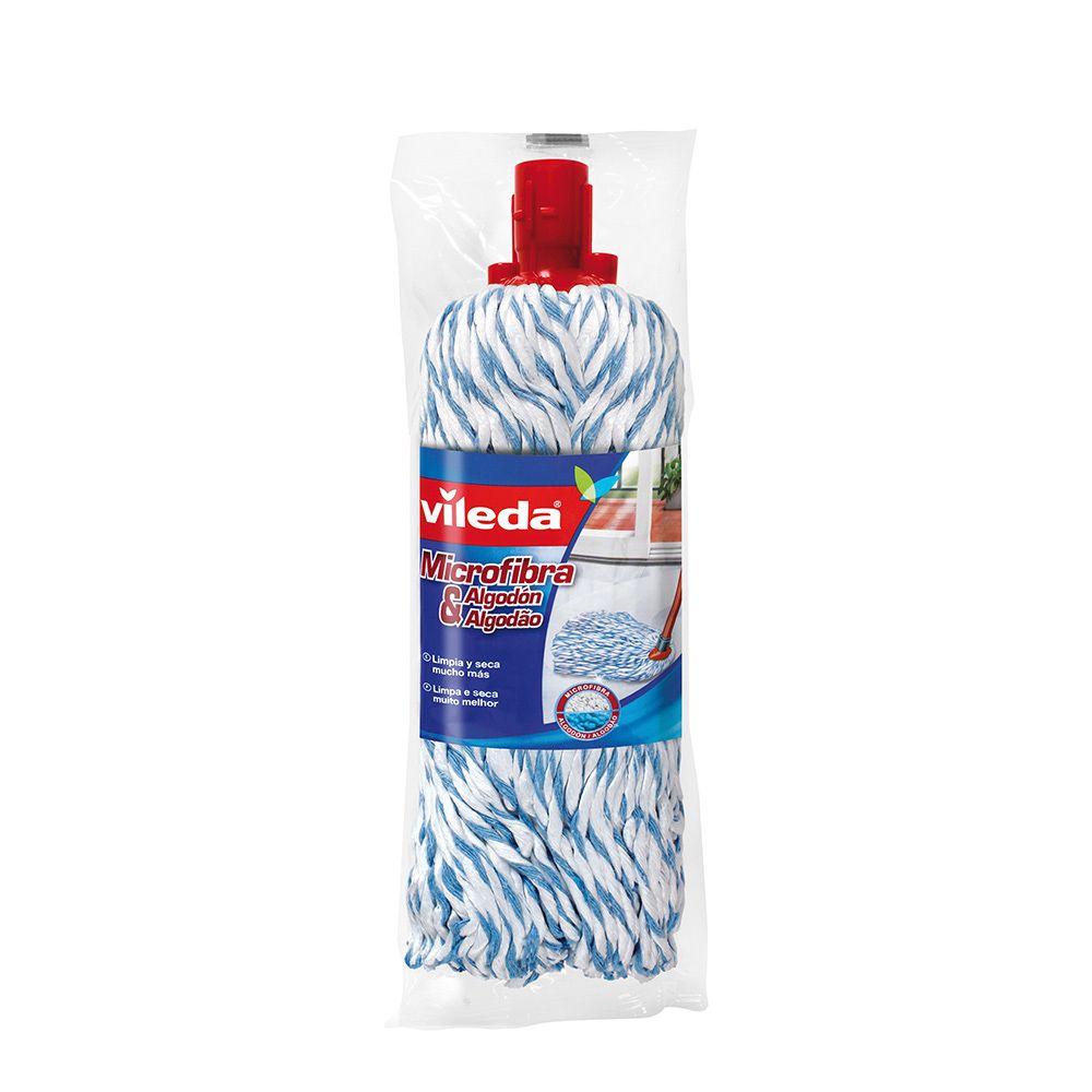Fregona microfibra de algodon