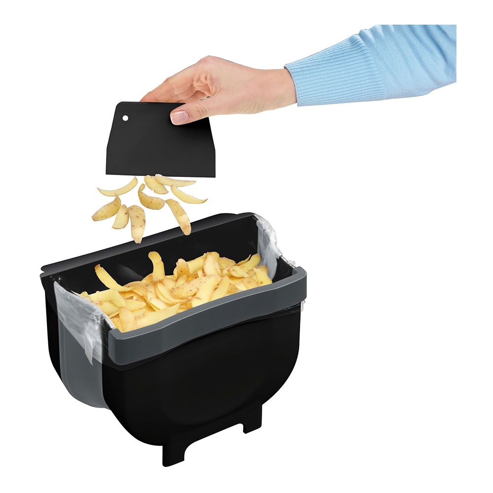 Cubo para puerta de amario plegable 5 l