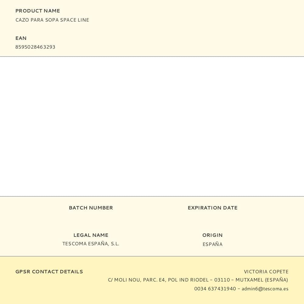 Cazo para sopa space line