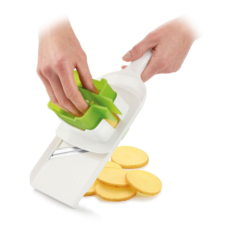 Mandolina con soporte multifunción handy