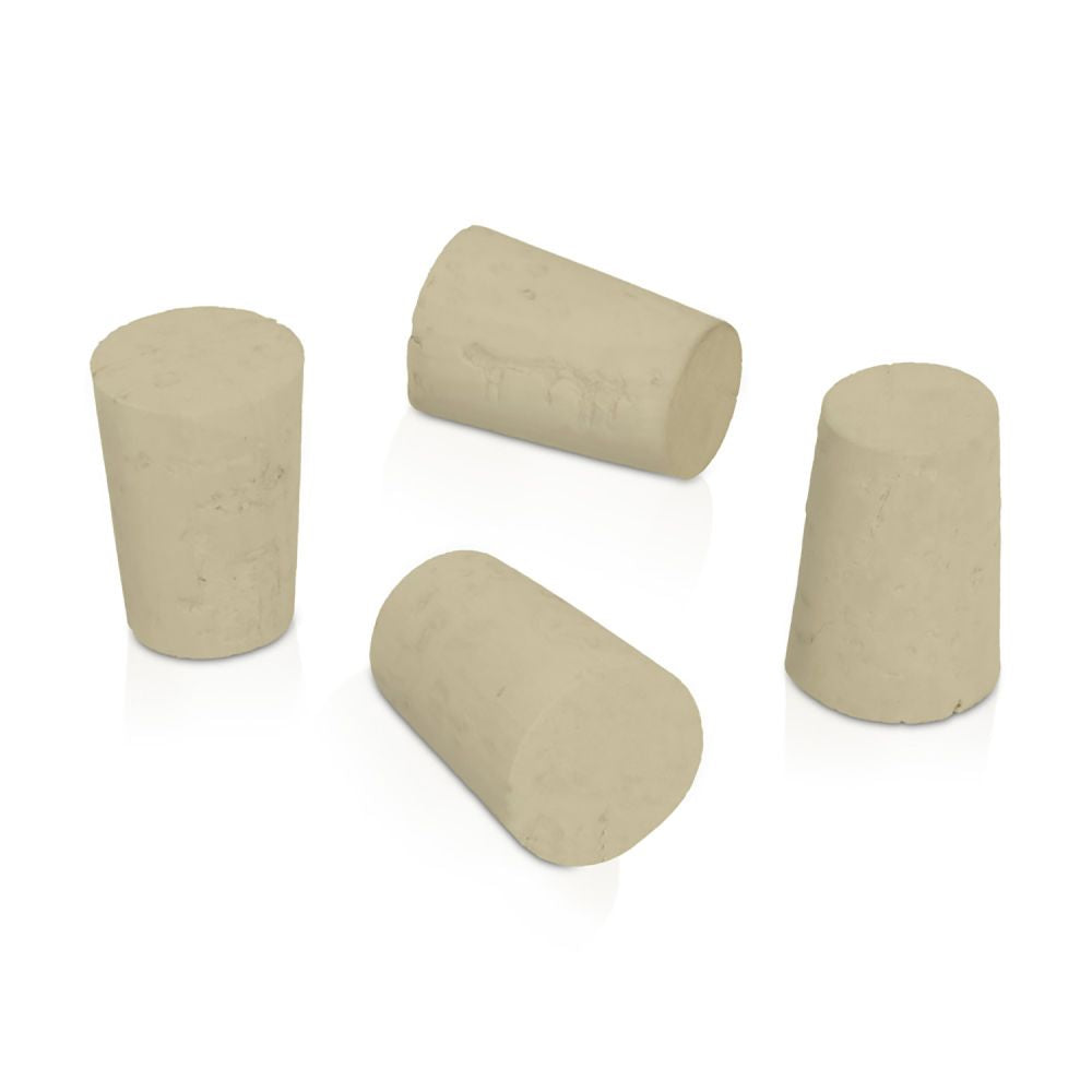 Tapones de corcho cónicos colores surtidos 10 uds