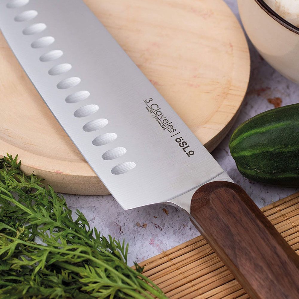 Cuchillo santoku oslo 17,5 cm