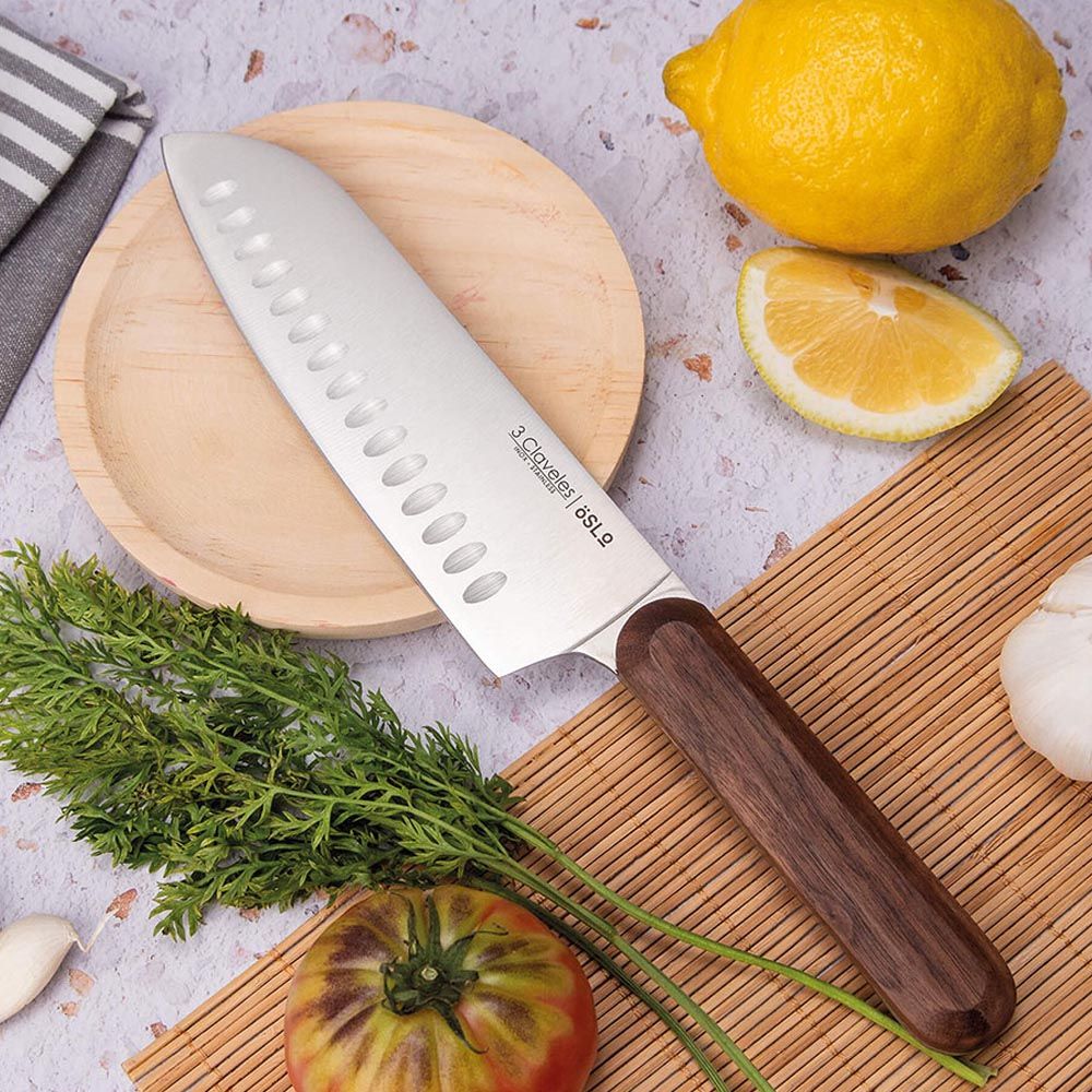 Cuchillo santoku oslo 17,5 cm