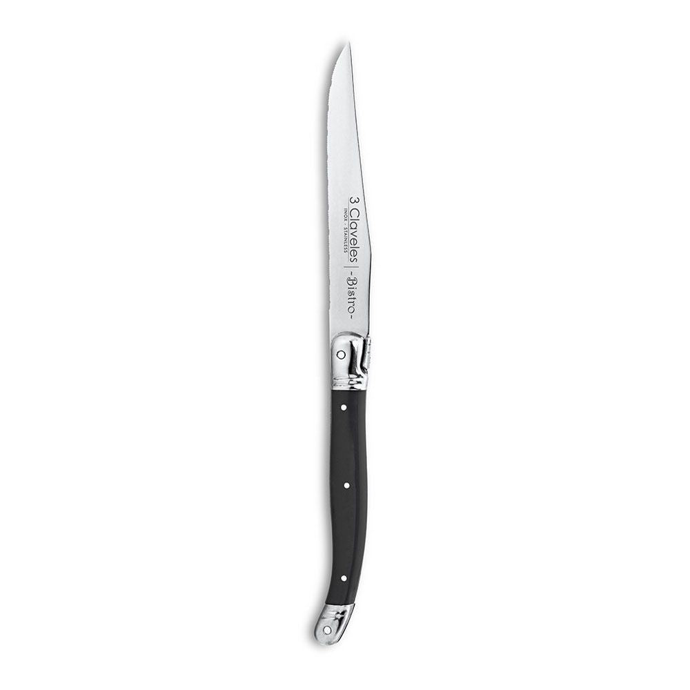 Cuchillos chuleteros bistro 11,5 cm 4 uds
