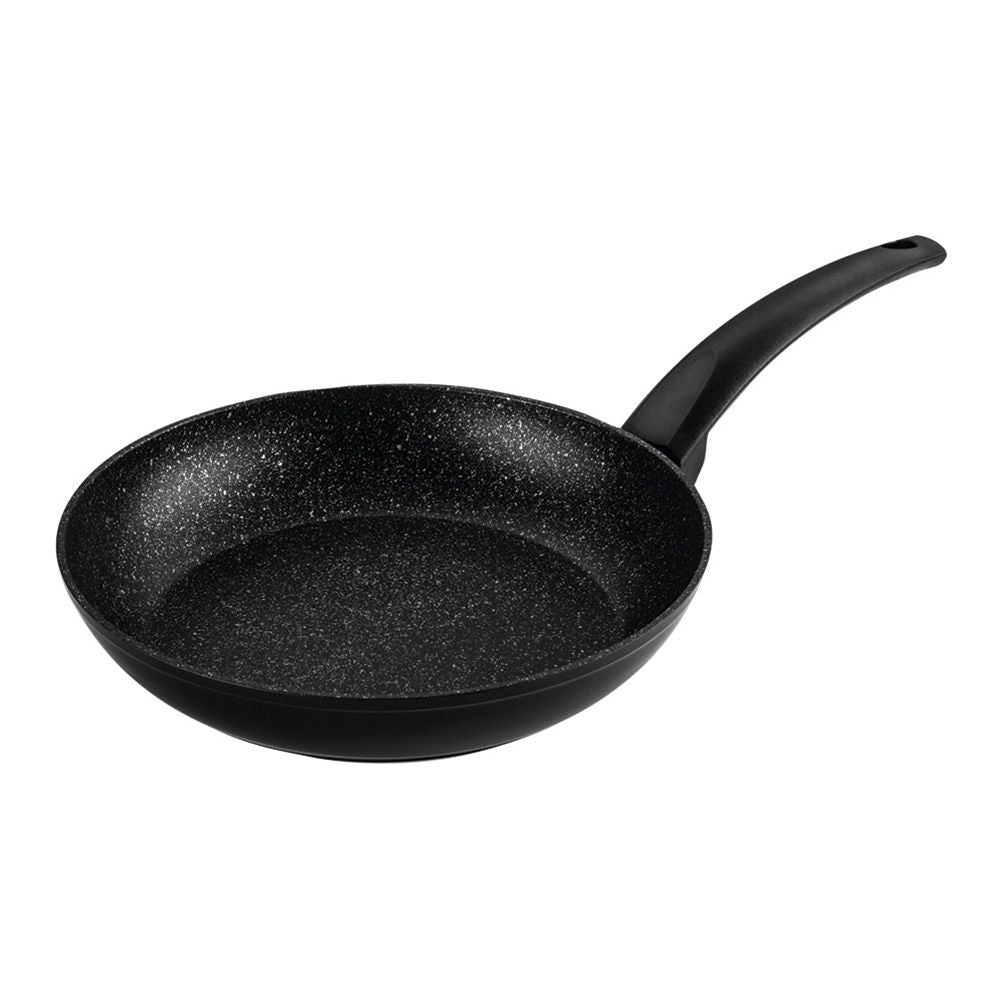 Set 2 sartenes + 1 olla, vivant, negra, aluminio, medidas: sartenes ø20 / ø24 cm y olla ø24 cm