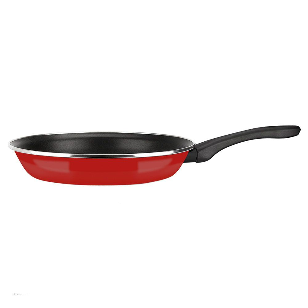 Sartén de acero aisi 430 optimax roja ø24 cm