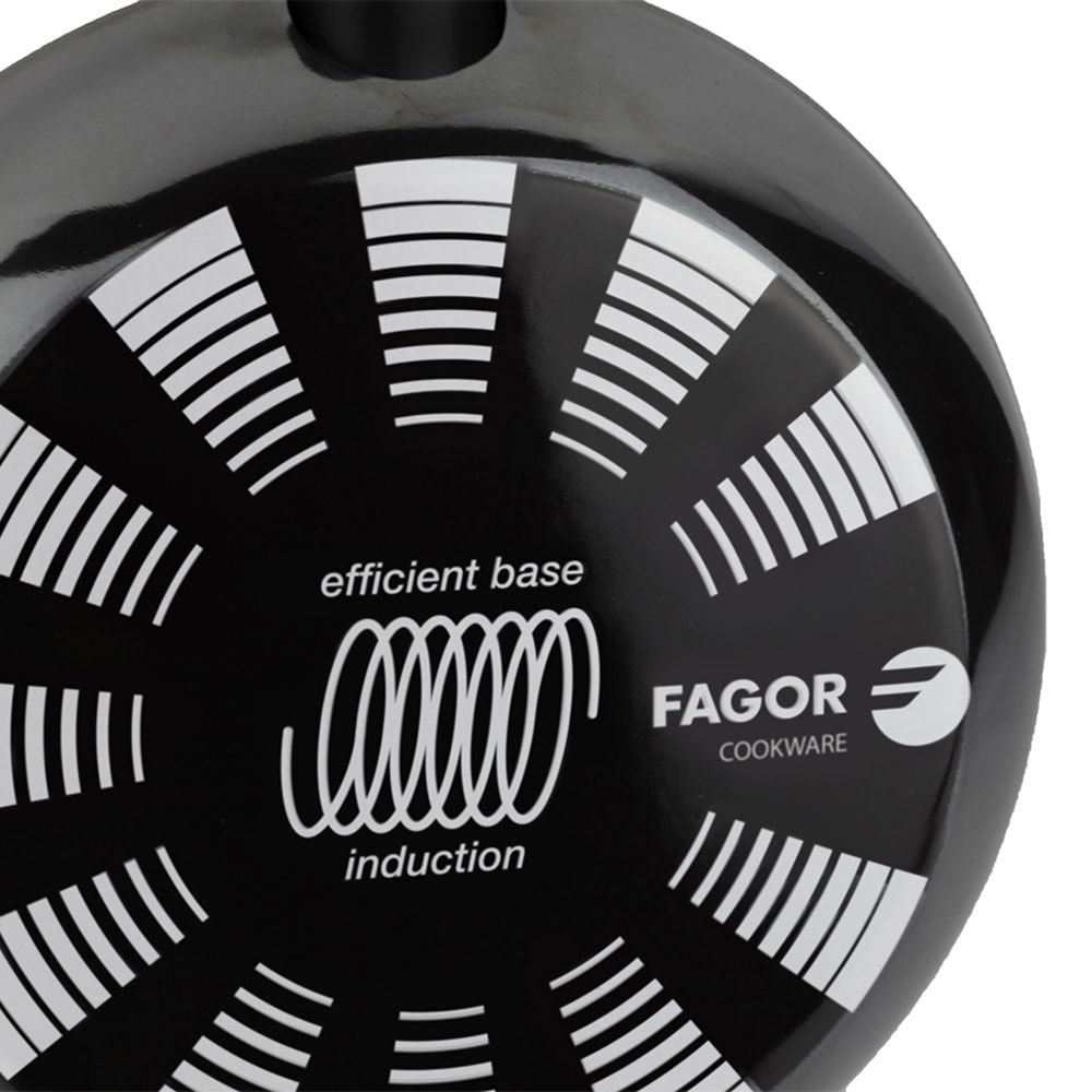 Sartén de acero aisi 430 indutherm negra ø24cm