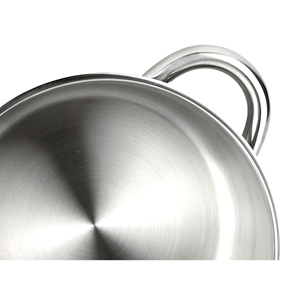 Olla inoxidable silverinox 6,8 l + tapa acero inoxidable 18/10 ø24 x 15 cm
