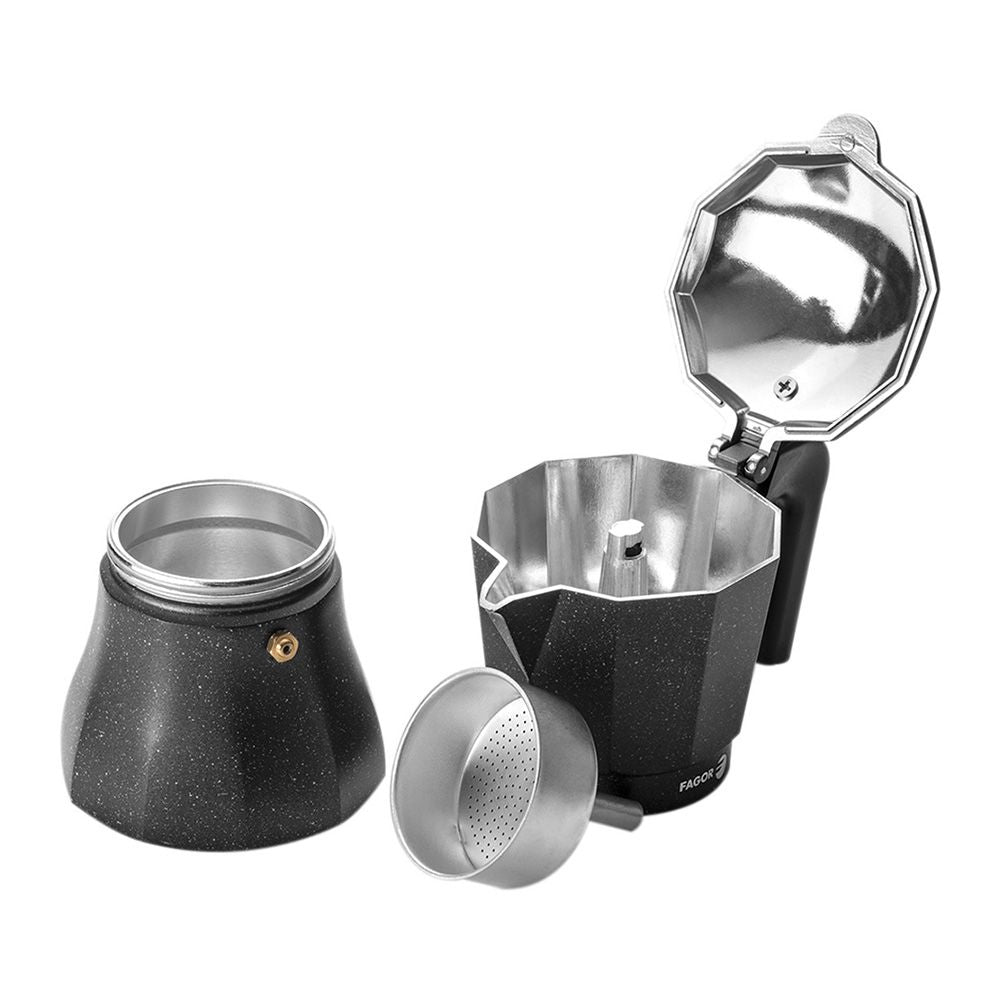 Cafetera tiramisu de aluminio 6 tazas