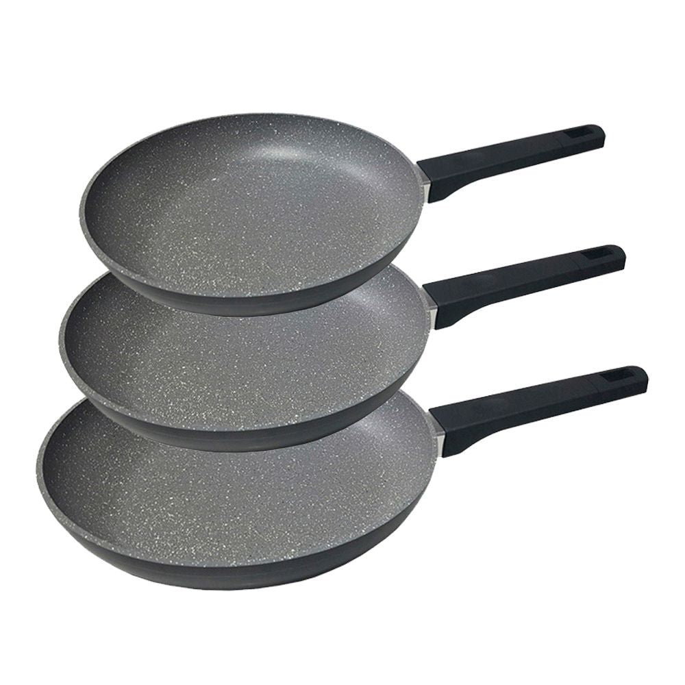 Set 3 sartenes antiadherentes "professional line" ø20 / ø24 / ø28 cm