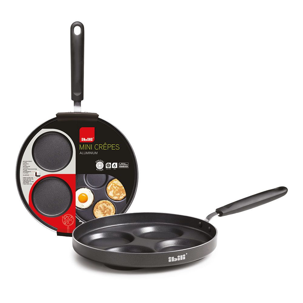 Crepera arepera 4 cavidades ø26 cm