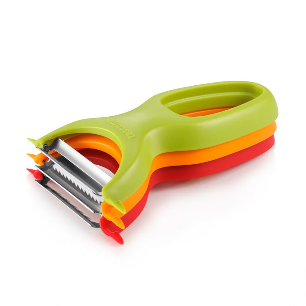 Pelador de verduras presto expert colores surtidos 3 uds