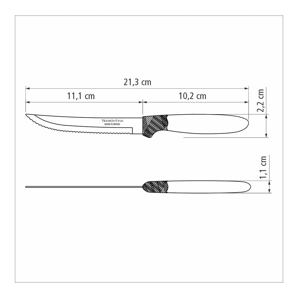 Cubertería 30 piezas negro