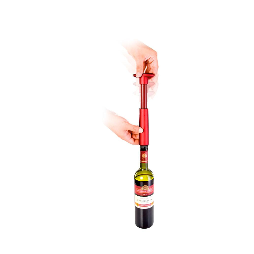 Bomba de vacío uno vino + 2 tapones