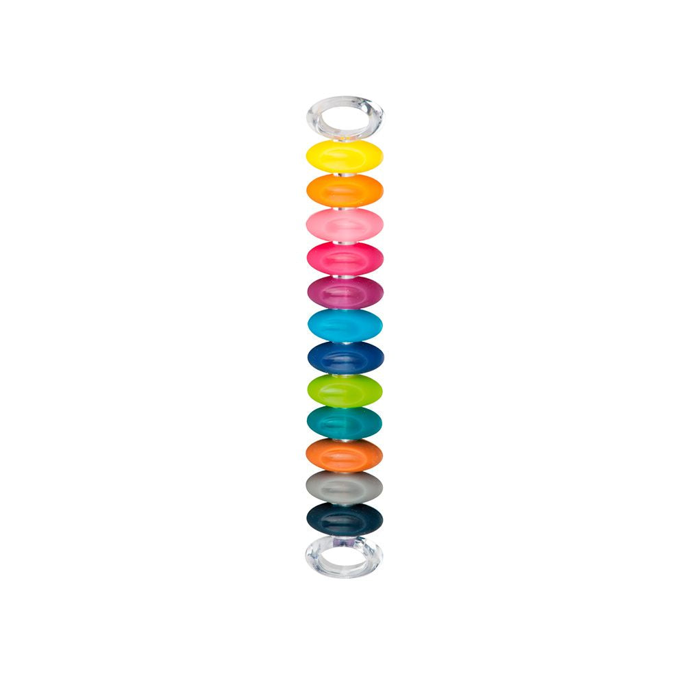 Marcadores de copas uno vino colores surtidos 12 uds