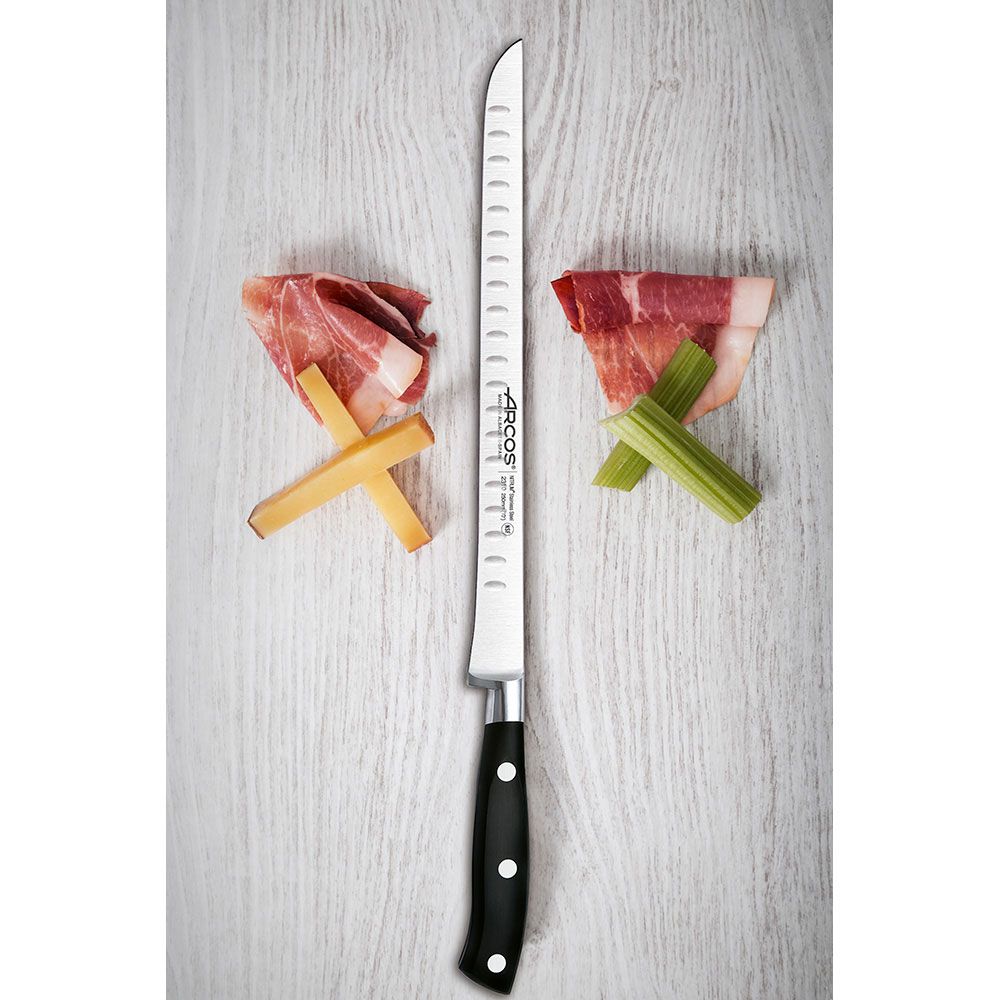 Cuchillo jamonero flexible serie riviera 250 mm