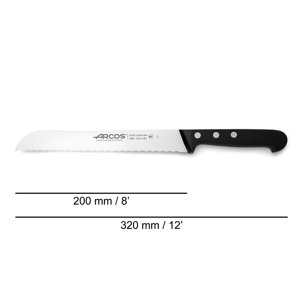 Cuchillo panero serie universal 200 mm