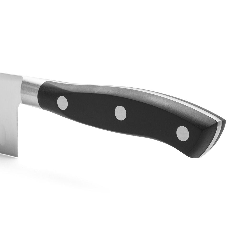 Cuchillo santoku con alveolos serie riviera 180 mm