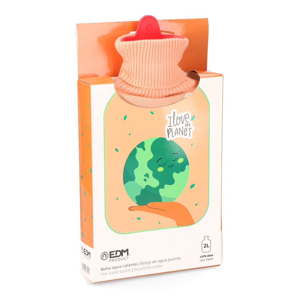 Bolsa de agua caliente 2 l modelo cuidar el planeta