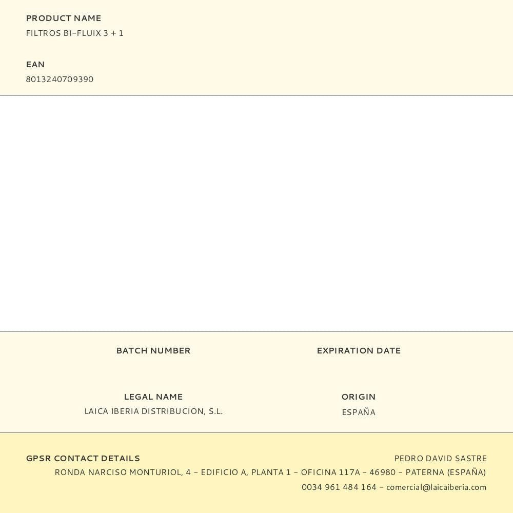 Filtros bi-flux 3 + 1