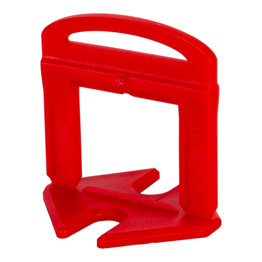 Brida delta level system 3 mm / 6-15 mm, roja, bolsa 100 uds