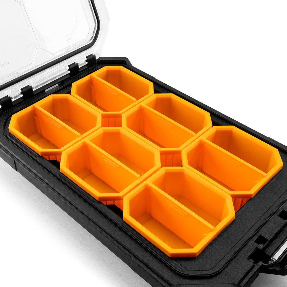 Organizador stacktech compacto de bajo perfil 29,5 x 50 x 28 cm