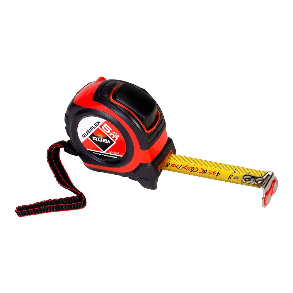 Flexómetro rubiflex 5 m x 19 mm