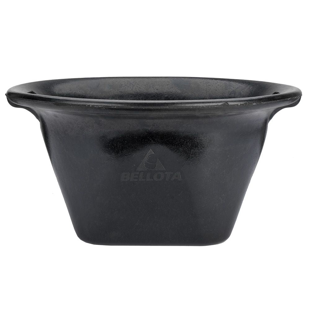 Cubo norteño 13 l de caucho resistente negro.