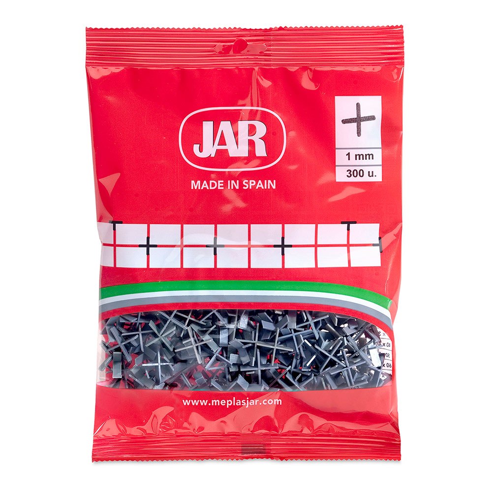 Crucetas de alicatado 1 mm, 300 uds, bolsa