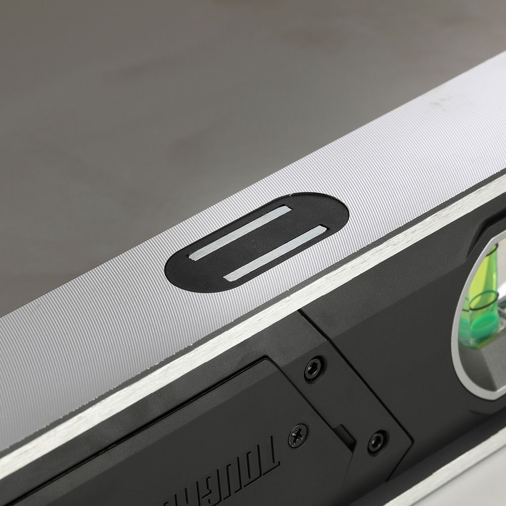 Nivel magnético tubular burbuja iluminada 120 cm