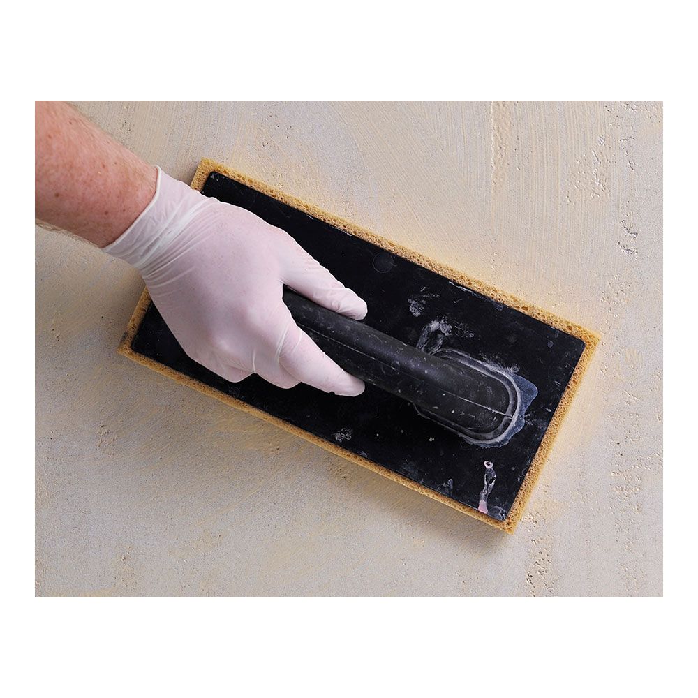 Guante látex, con polvo, desechable, blanco, t-07, caja 100 uds