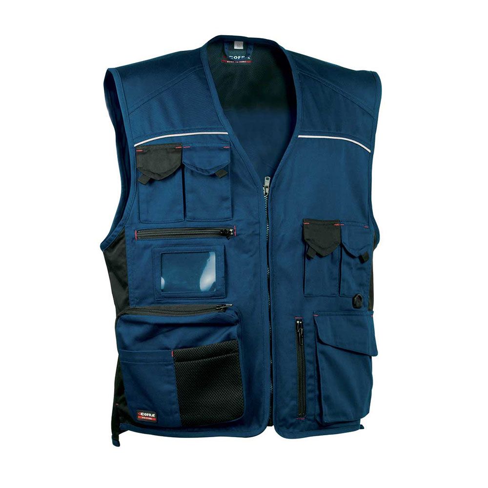 Chaleco expert azul marino negro talla 60