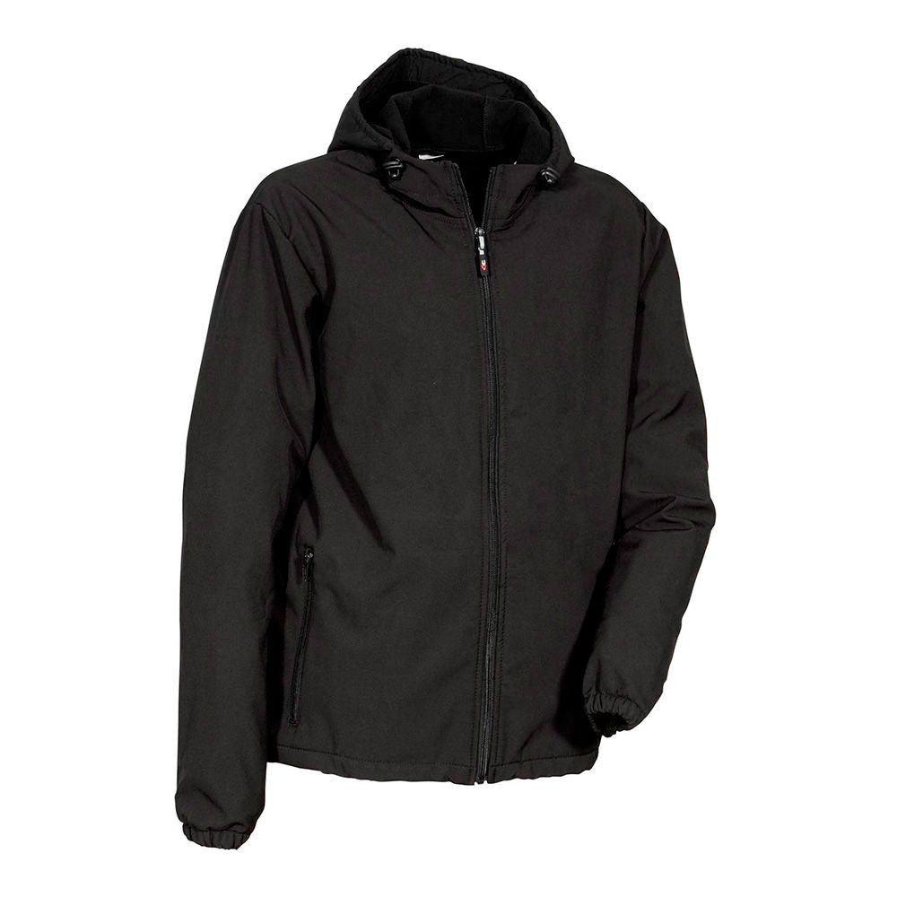 Cazadora softshell vannas negro talla s