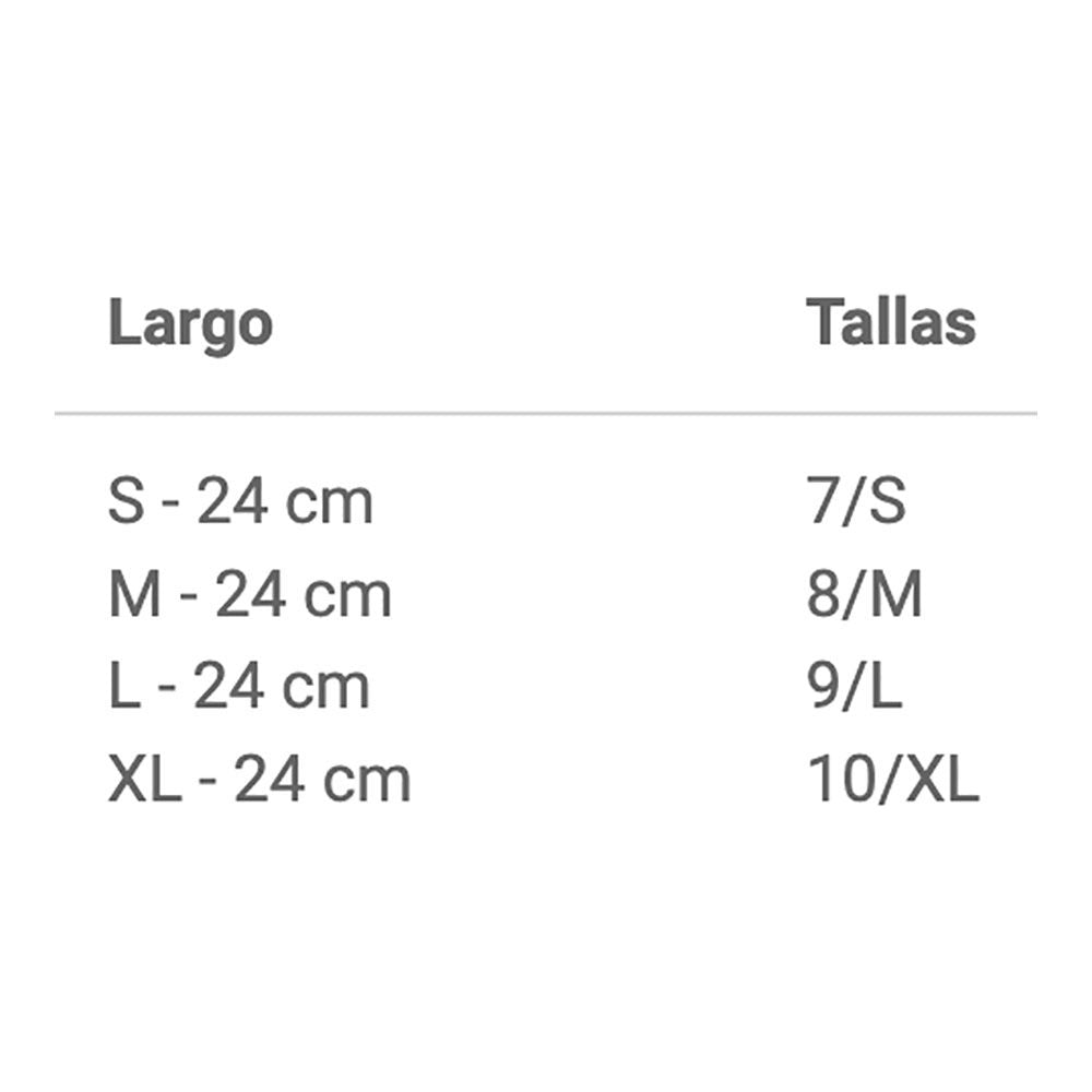 Guante nitrilo, sin polvo, desechable, económico, azul, t-m, caja 100 uds