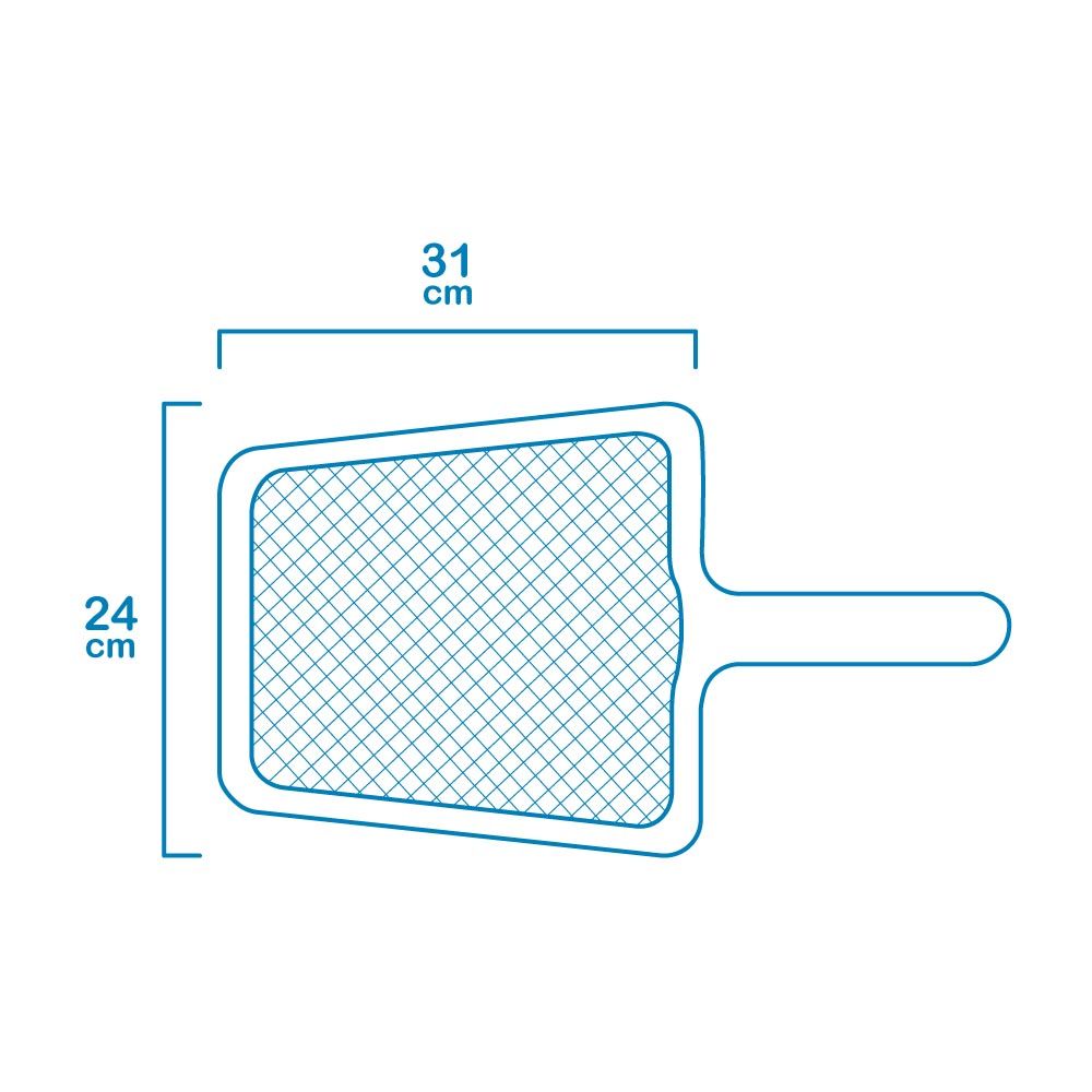 Recogedor de hojas de superficie classic, ø2,8 cm, 31 x 24 cm