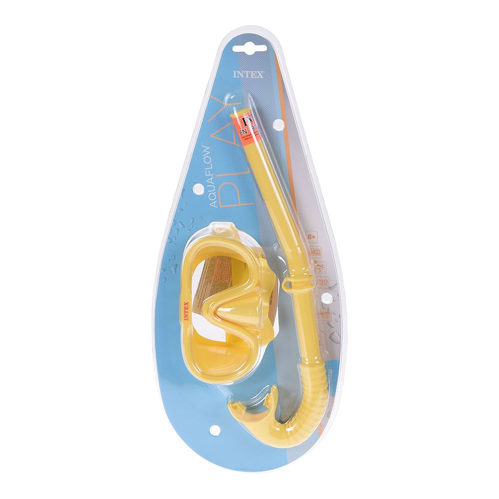 Gafas y tubo para snorkel