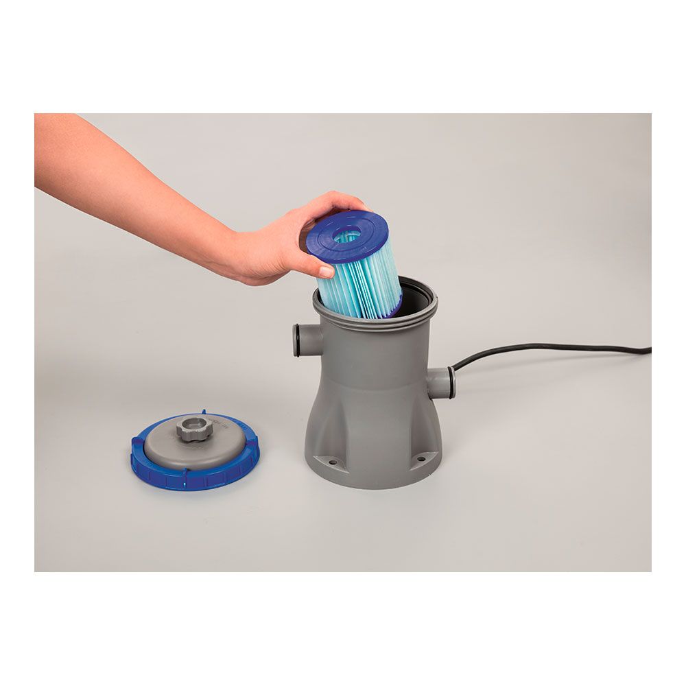 Depuradora de cartucho 1.249 l/h, ø25 x 27 cm