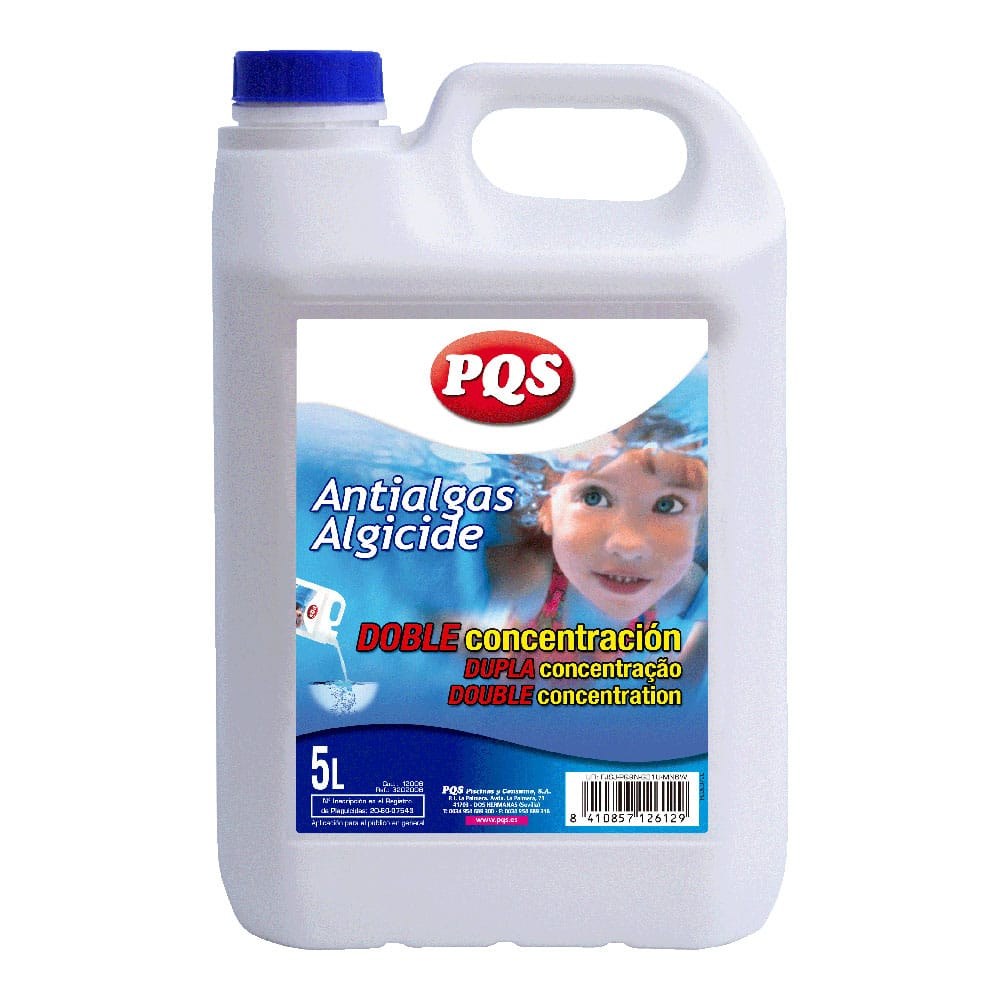 Antialgas doble concentración, garrafa 5 l
