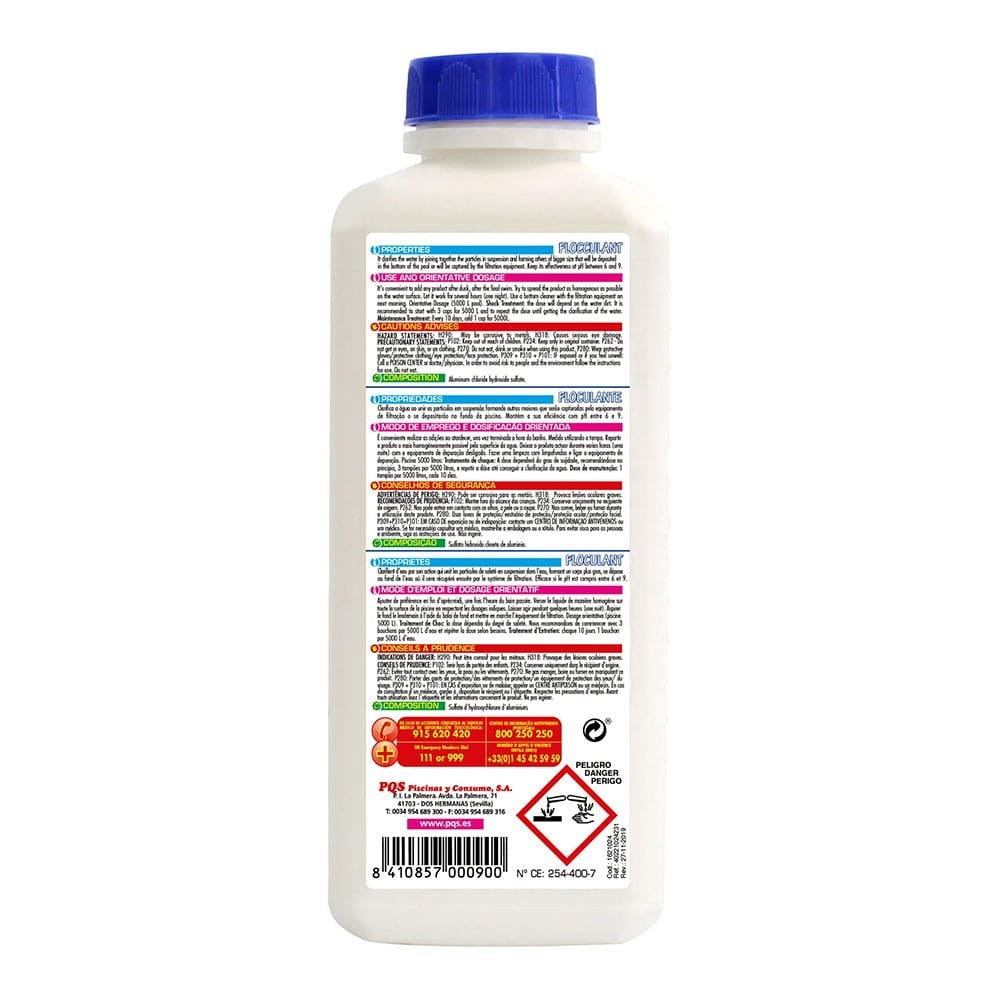 Floculante clarificante líquido, 1 l