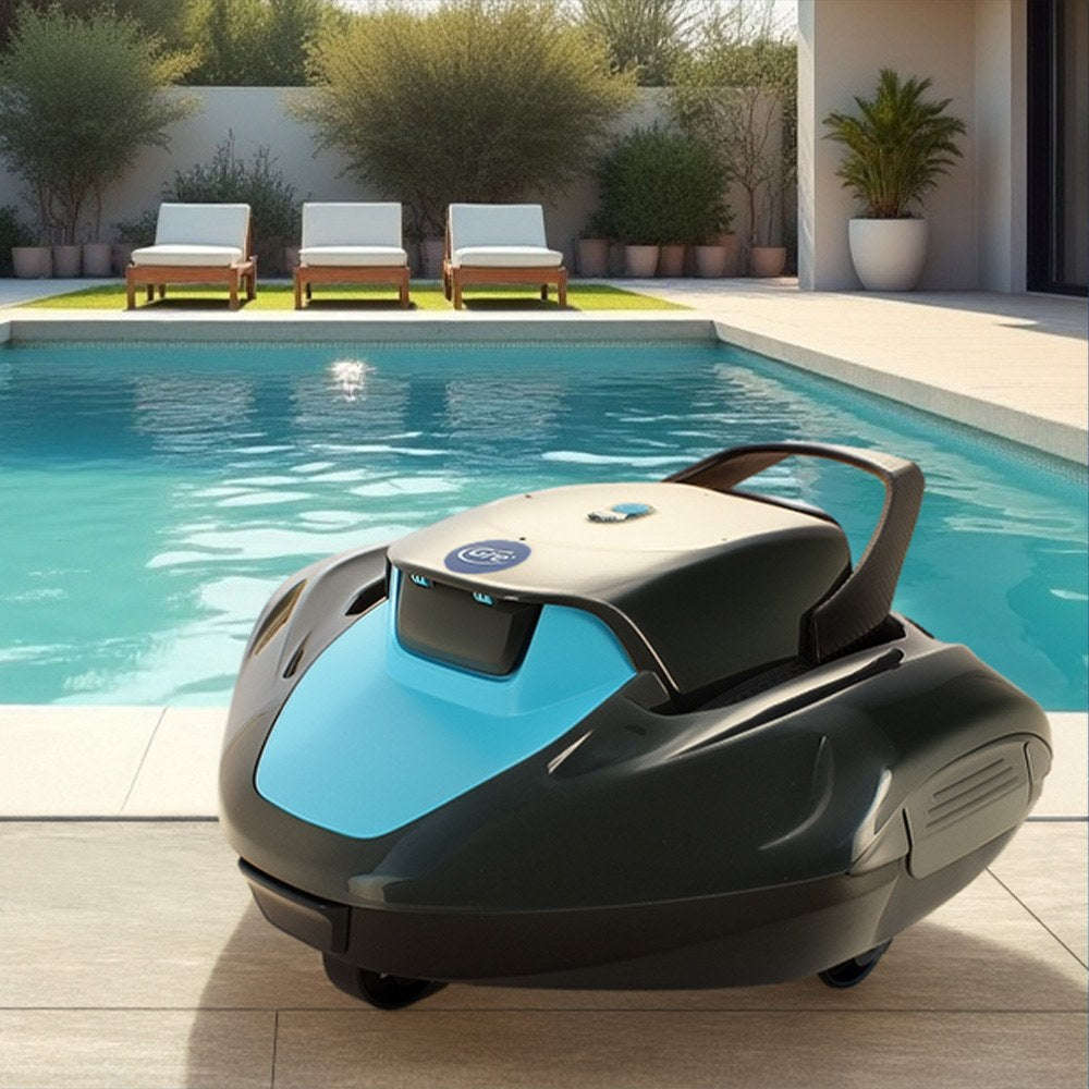 Robot limpiafondos inalámbrico moovo 90, para piscinas de hasta 80 m²